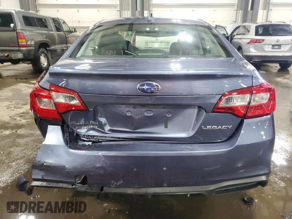 2018 Subaru Legacy Premium with VIN 4S3BNAC61J3002677, listed as a Copart auction lot 58313715 with 64,316 mi miles and Salvage title. Bid and sale history available at DreamBid. Image 6.