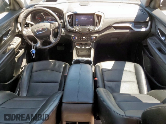2022 GMC Terrain SLT with VIN 3GKALPEVXNL280050, listed as a Copart auction lot 57501625 with 61,113 mi miles and Salvage title. Bid and sale history available at DreamBid. Image 8.