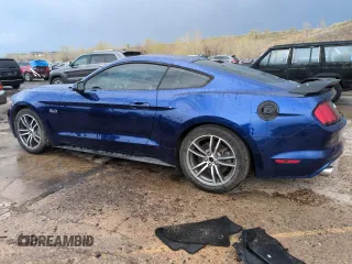 2015 Ford Mustang GT with VIN 1FA6P8CF5F5368602, listed as a Copart auction lot 54572835 with 78,790 mi miles and Salvage Title. Bid and sale history available at carsss.com. Image 2.