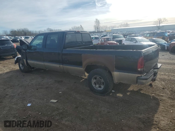 2000 Ford F-350 XL with VIN 1FTSW30F1YEA03727, listed as a Copart auction lot 80292204 with 217,221 mi miles and Clean Title. Bid and sale history available at DreamBid. Image 2.
