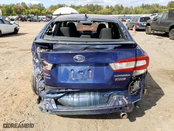 2017 Subaru Impreza Sport with VIN 4S3GKAM62H3620324, listed as a Copart auction lot 76465294 with 23,703 mi miles and Salvage Title. Bid and sale history available at carsss.com. Image 6.