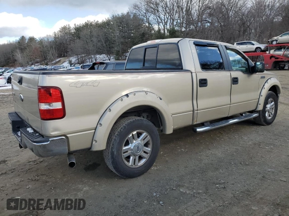 2008 Ford F-150 XL with VIN 1FTRW14W78FB45734, listed as a Copart auction lot 42911075 with 155,047 mi miles and Clean Title. Bid and sale history available at carsss.com. Image 3.