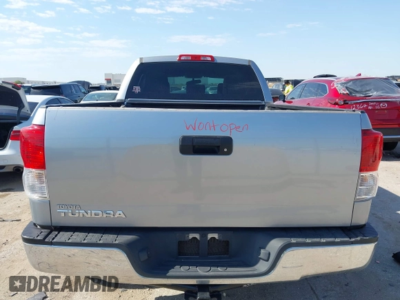 2011 Toyota Tundra with VIN 5TFRM5F18BX033833, listed as a IAAI auction lot 42257200 with 108,046 mi miles and . Bid and sale history available at DreamBid. Image 16.
