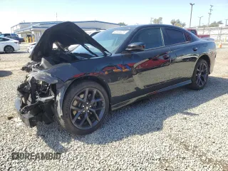 2019 Dodge Charger GT with VIN 2C3CDXHG6KH681814, listed as a Copart auction lot 49505025 with 64,514 mi miles and Salvage Title. Bid and sale history available at DreamBid. Image 1.
