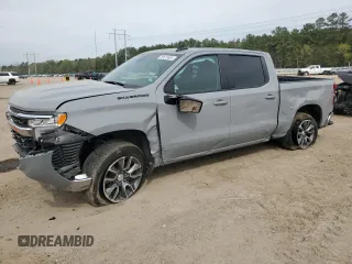 2024 Chevrolet Silverado 1500 LT with VIN 2GCPACED2R1201943, listed as a Copart auction lot 50679505 with 30,802 mi miles and Salvage Title. Bid and sale history available at DreamBid. Image 1.