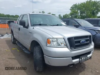 2005 Ford F-150 STX with VIN 1FTRX14W05FB41582, listed as a IAAI auction lot 42545331 with 111,555 mi miles and . Bid and sale history available at DreamBid. Image 1.