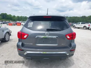 2018 Nissan Pathfinder SL with VIN 5N1DR2MM4JC642152, listed as a IAAI auction lot 42132867 with 142,063 mi miles. Bid and sale history available at carsss.com. Image 16.