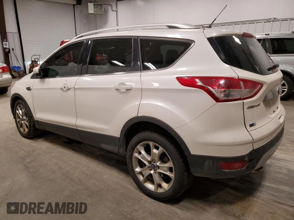 2014 Ford Escape Titanium with VIN 1FMCU9JX1EUD40870, listed as a Copart auction lot 51337695 with 163,210 mi miles and Salvage Title. Bid and sale history available at DreamBid. Image 2.