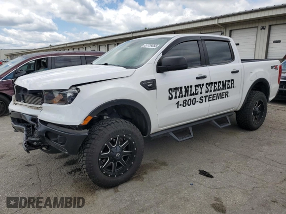 2019 Ford Ranger XL with VIN 1FTER4FH5KLB07014, listed as a Copart auction lot 57758055 with 113,031 mi miles and Non repairable. Bid and sale history available at DreamBid. Image 1.