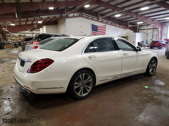 2019 Mercedes-Benz S-Class S 450 with VIN WDDUG6EB0KA478867, listed as a Copart auction lot 50963054 with 65,719 mi miles. Bid and sale history available at carsss.com. Image 3.
