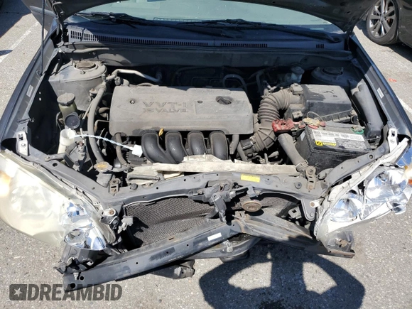 2008 Toyota Corolla CE with VIN 1NXBR32E68Z038695, listed as a Copart auction lot 49188965 with 255,802 mi miles and Salvage Title. Bid and sale history available at DreamBid. Image 11.