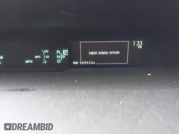 2011 Toyota Prius I with VIN JTDKN3DU2B0261397, listed as a IAAI auction lot 41955885 with 189,938 mi miles and . Bid and sale history available at DreamBid. Image 7.