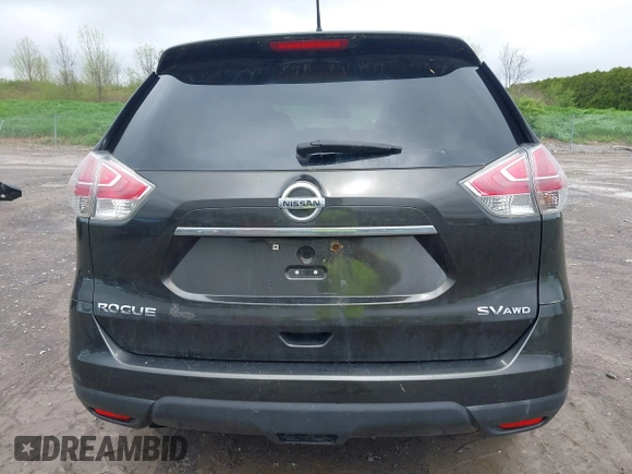 2015 Nissan Rogue SL with VIN 5N1AT2MV6FC879259, listed as a IAAI auction lot 42212957 with 182,212 mi miles and . Bid and sale history available at carsss.com. Image 16.