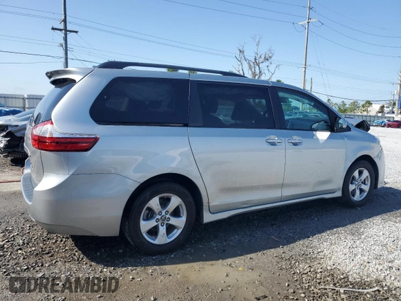 2019 Toyota Sienna LE Auto Access Seat with VIN 5TDKZ3DC9KS990733, listed as a Copart auction lot 51219635 with 87,644 mi miles and Non Repairable. Bid and sale history available at DreamBid. Image 3.