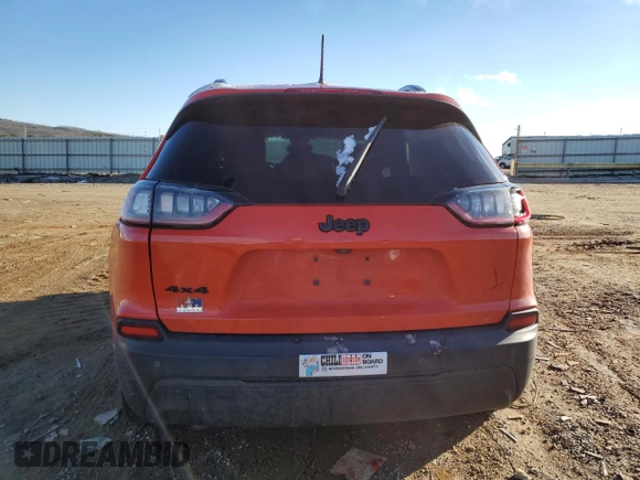 2021 Jeep Cherokee Altitude с VIN 1C4PJMLB7MD156793, выставлен на аукционе Copart как лот 87269464 с пробегом 54 190 миль миль и Списание • Salvage title. История ставок и продаж доступна на DreamBid. Изображение 6.