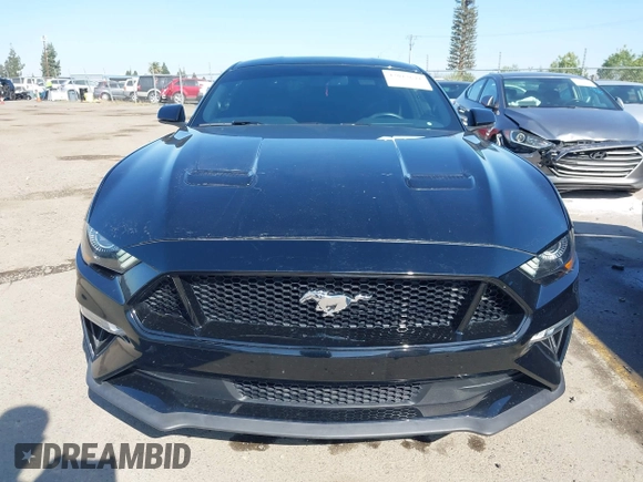 2019 Ford Mustang GT with VIN 1FA6P8CF5K5181483, listed as a IAAI auction lot 42012641 with 23,317 mi miles. Bid and sale history available at carsss.com. Image 12.
