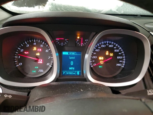 2014 Chevrolet Equinox LT with VIN 2GNALBEK7E6124256, listed as a Copart auction lot 88355585 with 167,802 mi miles and Salvage Title. Bid and sale history available at carsss.com. Image 9.
