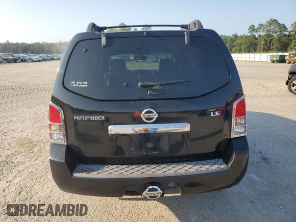 2009 Nissan Pathfinder LE with VIN 5N1AR18U49C603421, listed as a Copart auction lot 74876284 with 202,319 mi miles and Salvage Title. Bid and sale history available at carsss.com. Image 6.