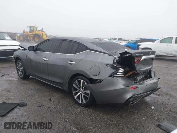 2020 Nissan Maxima SV with VIN 1N4AA6CV7LC365845, listed as a IAAI auction lot 41568835 with 87,865 mi miles. Bid and sale history available at carsss.com. Image 3.