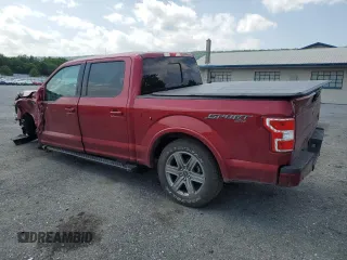 2019 Ford F-150 XL with VIN 1FTEW1EP0KFB14211, listed as a Copart auction lot 60712585 with 92,013 mi miles and Salvage title. Bid and sale history available at DreamBid. Image 2.