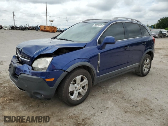 2013 Chevrolet Captiva Sport LS with VIN 3GNAL2EK3DS572915, listed as a Copart auction lot 59856664 with 82,311 mi miles and Salvage Title. Bid and sale history available at DreamBid. Image 1.