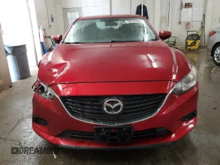 2016 Mazda 6 i Sport with VIN JM1GJ1U54G1409985, listed as a Copart auction lot 53672785 with 185,258 mi miles and Salvage Title. Bid and sale history available at DreamBid. Image 5.