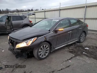 2017 Hyundai Sonata Sport with VIN 5NPE34AF4HH453107, listed as a Copart auction lot 88960945 with 82,082 mi miles and Salvage Title. Bid and sale history available at DreamBid. Image 1.