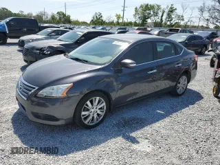 2013 Nissan Sentra SL with VIN 3N1AB7APXDL638058, listed as a Copart auction lot 50915975 with 112,715 mi miles and Salvage Title. Bid and sale history available at DreamBid. Image 1.