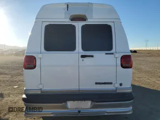 2001 Dodge Cargo Conversion with VIN 2B6HB11Y51K558664, listed as a Copart auction lot 88416195 with 132,585 mi miles and Salvage Title. Bid and sale history available at carsss.com. Image 6.