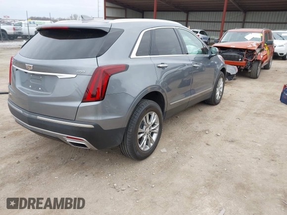 2020 Cadillac XT5 Premium Luxury AWD with VIN 1GYKNDRS1LZ211241, listed as a IAAI auction lot 41936344 with 38,625 mi miles and . Bid and sale history available at DreamBid. Image 4.