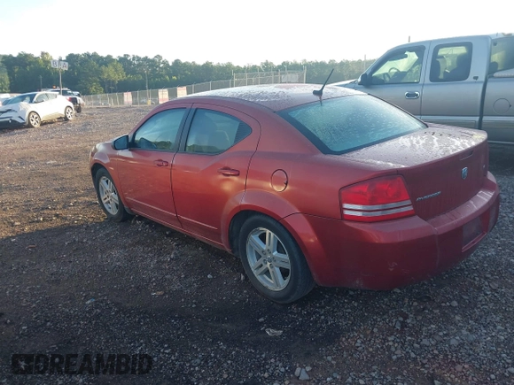 2008 Dodge Avenger SXT with VIN 1B3LC56K98N159741, listed as a IAAI auction lot 42667874 with 193,969 mi miles and . Bid and sale history available at DreamBid. Image 3.
