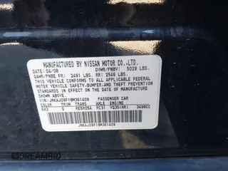 2008 Infiniti EX Journey with VIN JNKAJ09F18M361409, listed as a IAAI auction lot 41325769 with 137,396 mi miles and . Bid and sale history available at DreamBid. Image 9.