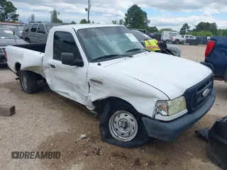 2007 Ford Ranger XL with VIN 1FTYR10D87PA10150, listed as a IAAI auction lot 41973291 with 210,894 mi miles. Bid and sale history available at carsss.com. Image 1.