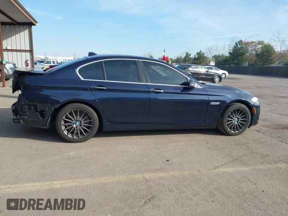2014 BMW 5 Series 535i with VIN WBA5B1C56ED481995, listed as a IAAI auction lot 41583675 with 95,511 mi miles. Bid and sale history available at carsss.com. Image 14.