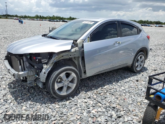 2021 Honda HR-V LX with VIN 3CZRU5H30MM710942, listed as a Copart auction lot 65116795 with 42,058 mi miles and Salvage title. Bid and sale history available at DreamBid. Image 1.