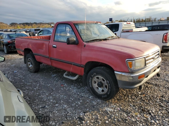 1995 Toyota T100 z VIN JT4VD21E7S0004632, wystawiony jako Copart lot #79314784 z przebiegiem 248 834 mil mil oraz Tytuł czysty. Historia ofert i sprzedaży dostępna na DreamBid. Obrazek 4.