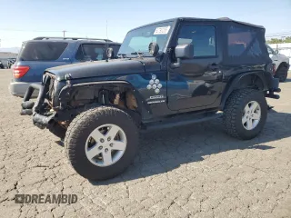 2017 Jeep Wrangler Sport with VIN 1C4GJWAG4HL753650, listed as a Copart auction lot 62790205 with 52,550 mi miles and Salvage title. Bid and sale history available at DreamBid. Image 1.