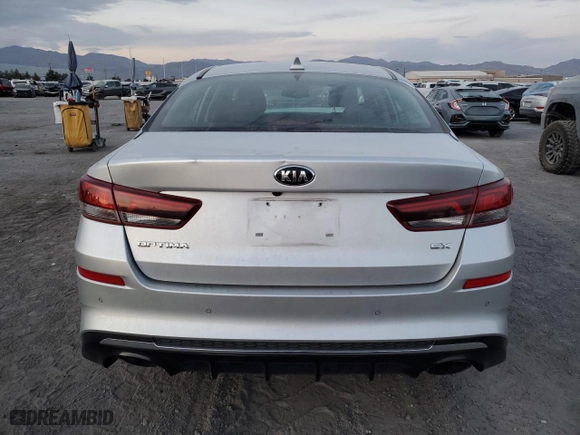 2019 Kia Optima EX with VIN 5XXGU4L19KG368113, listed as a Copart auction lot 42604615 with 58,392 mi miles and Salvage Title. Bid and sale history available at carsss.com. Image 6.