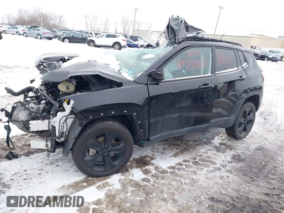 2020 Jeep Compass Latitude с VIN 3C4NJDBB1LT133401, выставлен на аукционе IAAI как лот 41446545 с пробегом 27 989 миль миль и . История ставок и продаж доступна на DreamBid. Изображение 16.