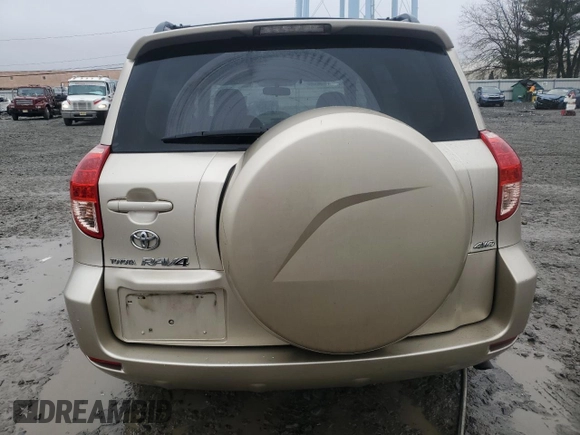 2008 Toyota RAV4 Ltd with VIN JTMBK31V086034723, listed as a Copart auction lot 43076275 with 114,731 mi miles and Salvage Title. Bid and sale history available at carsss.com. Image 6.