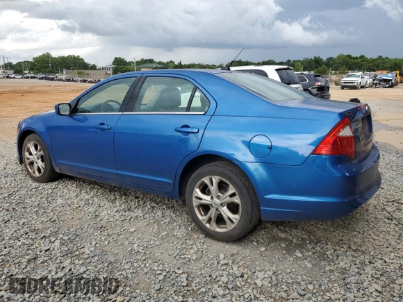 2012 Ford Fusion SE with VIN 3FAHP0HA7CR242547, listed as a Copart auction lot 60599355 with 190,209 mi miles and Salvage title. Bid and sale history available at DreamBid. Image 2.