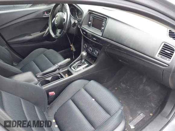 2015 Mazda 6 i Sport with VIN JM1GJ1U61F1176719, listed as a IAAI auction lot 41311837 with 131,865 mi miles. Bid and sale history available at carsss.com. Image 5.
