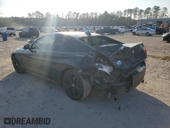2017 BMW 4 Series 440i with VIN WBA4P1C55HK522422, listed as a Copart auction lot 44524845 with 94,145 mi miles and Salvage Title. Bid and sale history available at carsss.com. Image 2.