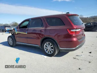 2020 Dodge Durango SXT Plus with VIN 1C4RDHAG5LC393745, listed as a Copart auction lot 88761365 with 95,349 mi miles and Clean title. Bid and sale history available at DreamBid. Image 2.