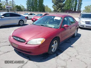 2003 Ford Taurus SES Standard with VIN 1FAFP55243G191713, listed as a IAAI auction lot 42145771 with 232,282 mi miles. Bid and sale history available at carsss.com. Image 6.