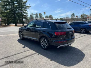 2017 Audi Q7 Premium Plus with VIN WA1LAAF73HD037871, listed as a Copart auction lot 51755805 with 124,032 mi miles and Clean Title. Bid and sale history available at carsss.com. Image 3.