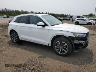 2021 Audi Q5 Premium z VIN WA1AAAFY3M2002057, wystawiony jako Copart lot #59361545 z przebiegiem 22 337 mil mil oraz Szkoda całkowita • Salvage title. Historia ofert i sprzedaży dostępna na DreamBid. Obrazek 4.
