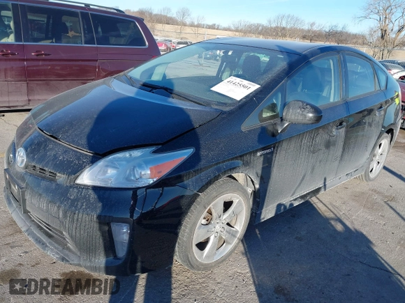 2013 Toyota Prius One with VIN JTDKN3DU4D1646120, listed as a IAAI auction lot 41425501 with 90,294 mi miles. Bid and sale history available at carsss.com. Image 17.