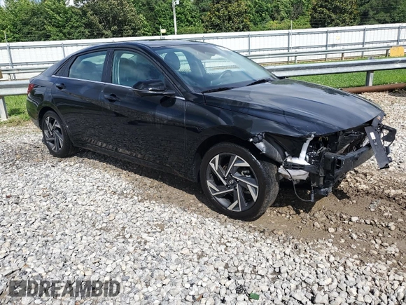 2024 Hyundai Elantra Limited с VIN KMHLP4DG9RU730501, выставлен на аукционе Copart как лот 60325065 с пробегом 35 370 миль миль и Чистый • Clean title. История ставок и продаж доступна на DreamBid. Изображение 4.