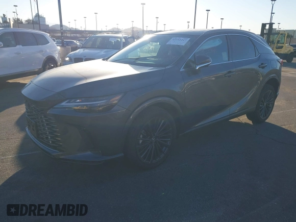 2024 Lexus RX 350 with VIN 2T2BAMBA4RC043189, listed as a IAAI auction lot 41232247 with 4,741 mi miles and . Bid and sale history available at DreamBid. Image 2.